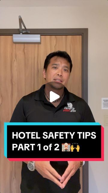 John Duza - Owner on Instagram: "HOTEL SAFETY TIPS: Part 1 of 2. How to barricade a hotel door for safety and some fails too! Try these out yourself to see which ones you like best! 👍😁 ..#fyp #foryou #foryoupage #SelfDefense #protectyourself #hotelhacks #womenselfdefense #situationalawareness #lifesaving #StaySafe #safetytips #hotelsafety #barricade #lifehacks" Hotel Safety Tips, Hotel Safety, Hotel Hacks, Hotel Door, Security Tips, Safety Tips, Safety And Security, Self Defense, Saving Lives