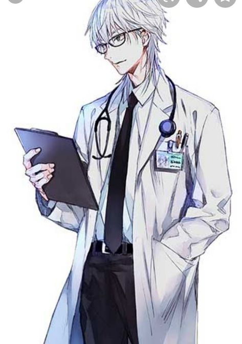 When suddenly a new girl has to join the club why does Mori feel the … #fanfiction #Fanfiction #amreading #books #wattpad Doctor Anime Boy, Doctor Anime, Anime Doctor, Doctor Character, Doctor Drawing, Male Doctor, Silver Eye, Eye Doctor, Manga Boy