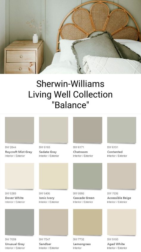 Japandi Paint Colors, Bedroom Sherwin Williams, Paint Colors For Bedroom, Home Interior Colors, House Interior Paint, 2021 Color Of The Year, Aegean Teal, Colors For Bedroom, Home Office Style