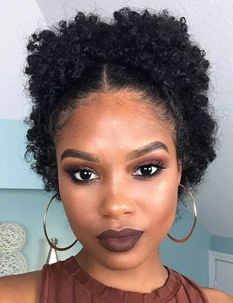 Reception Hairstyle, Cute Short Natural Hairstyles, Natural Hair Twa, Cabello Afro Natural, Twa Hairstyles, Makeup Tip, Natural Afro Hairstyles, Girls Natural Hairstyles, 4c Natural Hair