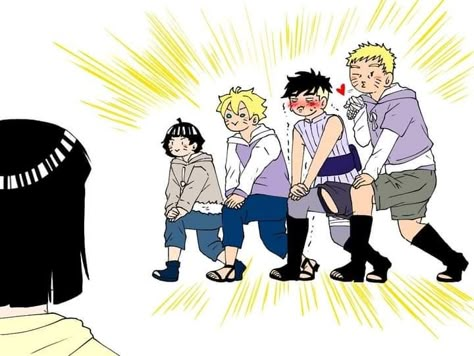 Team Kurenai, Naruto Himawari, Boruto Himawari, Naruto Family, Bakugou Manga, Naruto Teams, Naruto Gaara, Boruto Characters, Uzumaki Boruto