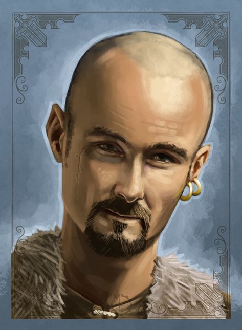 ArtStation - NPC Project: Villagers and Townsfolk, Michael Fitzhywel Big Brain, Fantasy Portraits, Fantasy Male, Body Picture, Speed Paint, Male Portrait, Pen And Paper, Book Inspiration, Dnd Characters