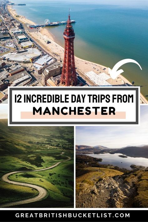 Looking for the best day trips from Manchester? From city trips to Liverpool to walking in the Lake District, this is what to do near Manchester. #Manchester #ManchesterDayTrips #ManchesterDayTours #ManchesterTours #DayTripsManchester #DayTripsFromManchester #PlacesToVisitNearManchester #WhereToGoNearManchester #England #VisitEngland #GreatBritain #UK 3 Days In Manchester, Day Trips From Manchester England, Manchester Day Trips, What To Do In Manchester, Manchester Tourism, Uk Roadtrip, England Spring, Road Trip Uk, Visit Manchester