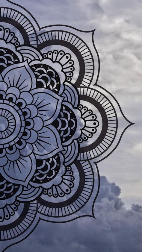 Mandala Nature, Arte Doodle, Mandala Doodle, Easy Mandala Drawing, Mandala Wallpaper, Simple Mandala, Doodle Art Drawing, Mandala Art Lesson, Mandala Artwork