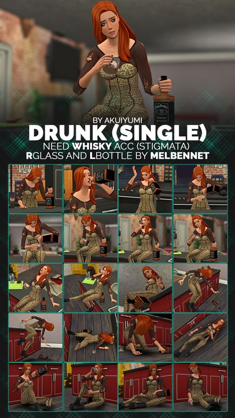 Sims 4 Bigger Household Mod, Sims 4 Drunk Mod, Sims 4 Poses Single, Drunk Couple, Sims4 Pose, Sims4 Poses, Sims 4 Poses, Solo Poses, Sims 4 Couple Poses