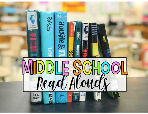 Middle School Read Alouds - Maniacs in the Middle Maniacs In The Middle, Reading Intervention Middle School, Middle School Reading List, Middle School Technology, 7th Grade Reading, Middle School Drama, Middle School Books, Middle School Literacy, Virtual Teaching