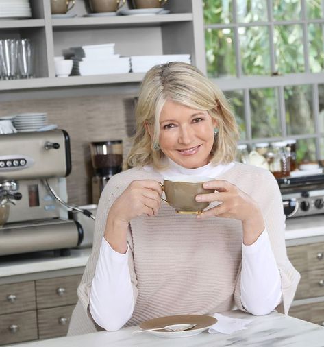 Martha Stewart's Signature Hairstyles Through the Years Hair Evolution, Blonde Bob Hairstyles, Layers And Bangs, Early Mornings, Cool Blonde, School Season, Bed Pillow, Prime Day, Blonde Bobs