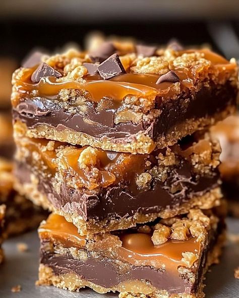 Carmel Chocolate Crunch Bars, Crispix Caramel Crunch, Caramel Fudge Crunch Bars, Butterfinger Caramel Crunch Bars, Caramel Crunch Brownies, Salted Caramel Turtle Fudge Bars, Carmel Chocolate, Bao Buns, Crunch Bar