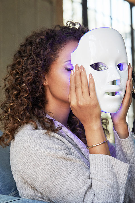 A Guide To High-Tech Beauty Tools, Part One: LED Face Masks - maed Led Light Mask, Led Light Therapy Mask, Light Mask, Light Therapy Mask, Led Face Mask, Led Mask, Led Light Therapy, Beauty Devices, Soften Skin