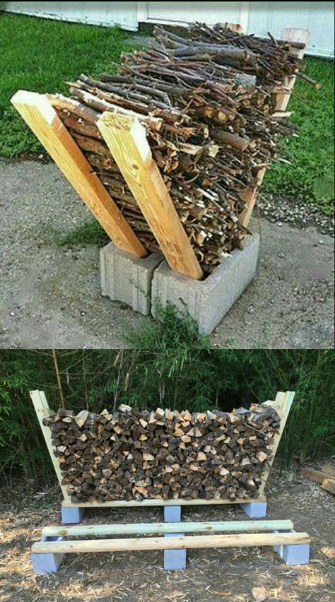 Seasonal Campsite Ideas Yards, Outdoor Firewood Rack, Firewood Racks, Landscape Designs, Backyard Diy Projects, Backyard Fire, Garden Yard Ideas, Fire Pit Backyard, Backyard Projects