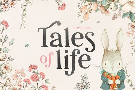 Tales of Life Duo is an elegant serif font with regular characters and combining regular & swirly characters. Grab this beautiful font and use it for wedding designs, save-the-date cards, invitations, children’s books, cover design, book titles, wall art, quotes, business cards, and branding. Try before you buy Tales of Life font for iOS, Android, […] The post Tales of Life Font appeared first on FreeFontDL. Swirly Fonts, Elegant Serif Fonts, Kid Fonts, Cute Fonts, Beautiful Fonts, Handwritten Fonts, Envato Elements, Download Fonts, All Fonts