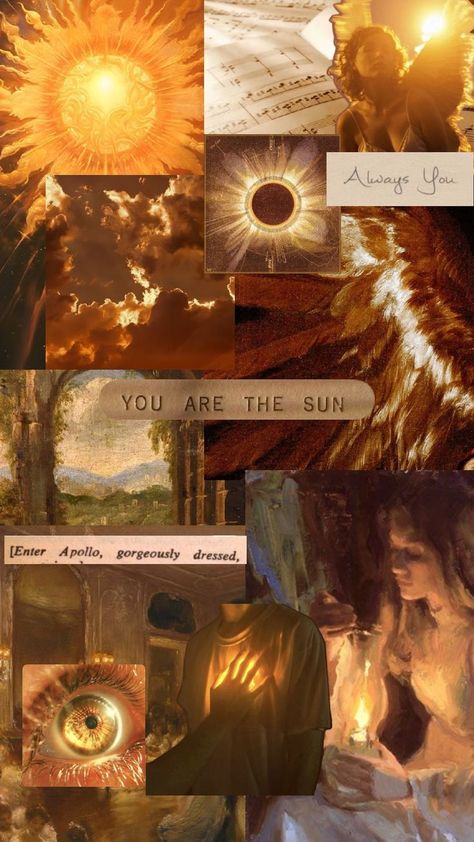 Apollo Percy Jackson, Apollo Aesthetic, Apollo Greek, Apollo Cabin, Angelic Aesthetic, Sun Worship, You Are The Sun, Greek Gods And Goddesses, Greek And Roman Mythology