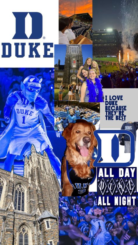 Duke Wallpaper, Duke Aesthetic, Duke College, College Ideas, Dream College, Duke Blue Devils, Dream School, Duke University, Blue Devil