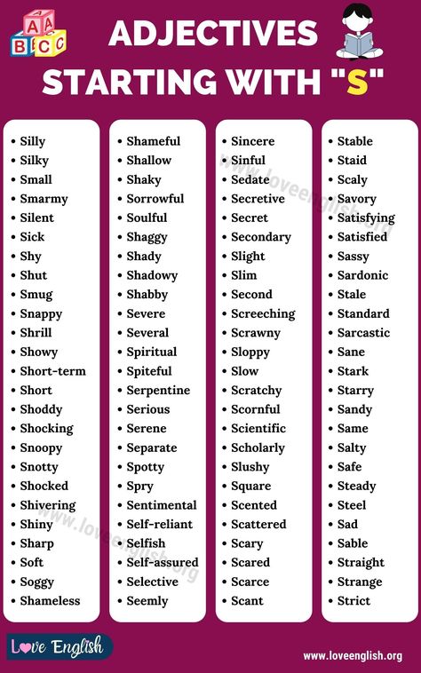 Handwriting Tips, Common Adjectives, List Of Adjectives, Adjective Words, Scrabble Words, English Adjectives, Descriptive Words, Good Vocabulary Words, Good Vocabulary