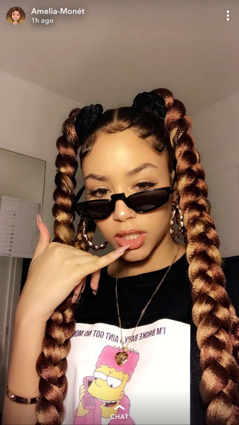 Two Braid Hairstyles, Big Box Braids Hairstyles, Fest Outfits, Protective Hairstyles Braids, Girls Hairstyles Braids, Hair Ponytail Styles, Cornrow Hairstyles, Hairstyles Braids, Ponytail Styles