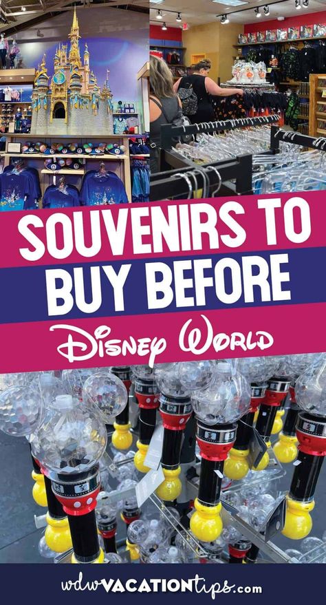 Things To Buy Before Disney World, What To Buy Before Disney World, Disney Gifts For Men, Disney World Gifts For Kids, Disney Trip Christmas Present, Best Disney World Souvenirs, Disney Character Print Bags For Disney Trips, Disney Souvenirs To Buy Before, Disney Merchandise Souvenirs