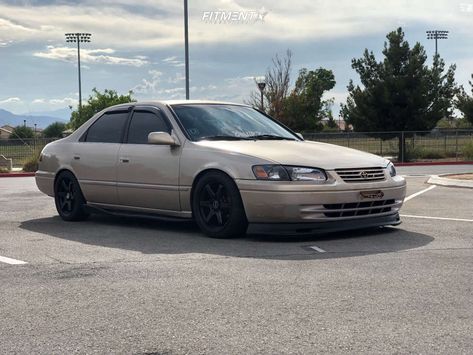 2000 Toyota Camry Modified, 2000 Toyota Camry, Stanced Cars, Tyre Brands, Custom Wheels, Toyota Cars, Dream Garage, Custom Car, Tyre Size