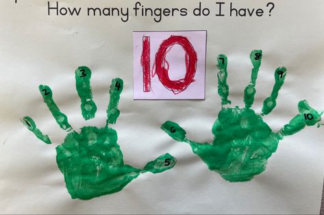 Craft With Numbers Preschool, Number 10 Preschool Craft, Number 15 Crafts For Preschoolers, Number Art For Toddlers, Numbers Crafts For Toddlers, Number 9 Crafts For Toddlers, Number 3 Arts And Crafts Preschool, Number 5 Crafts For Toddlers, Number 10 Crafts For Preschool