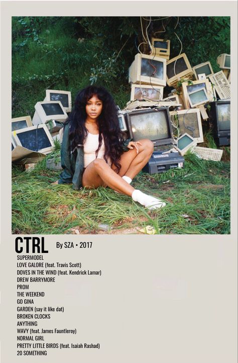 Ctrl Sza, Music Cover Photos, Minimalist Music, Music Poster Ideas, Vintage Music Posters, Cool Album Covers, Film Posters Minimalist, Bedroom Wall Collage, Music Poster Design