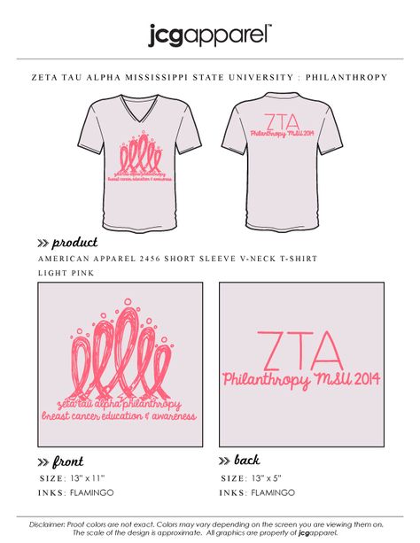 Zeta Tau Alpha #philanthropy Greek Life Shirts, Philanthropy Shirts, Tri Delt, Recruitment Shirts, Mississippi State University, Delta Phi Epsilon, Greek Sorority, Alpha Gamma Delta, Zeta Tau Alpha