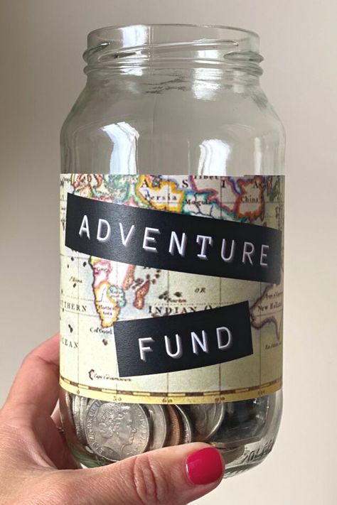 Adventure Fund Savings Jar Adventure Fund, Adventure Is Out There, See The World, 2024 Vision Board, Adventure Awaits, Travel Adventure, 2024 Vision, Travel Quotes, Travel The World