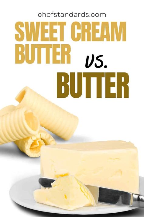 Sweet Cream Butter, Butter Recipes Homemade, Butter Substitute, 50s Diner, Sweet Butter, Cream Butter, Fine Cooking, Homemade Butter, Sweet Cream