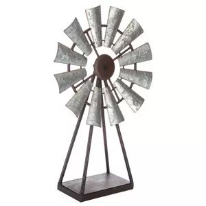 Windmill Metal Decor Entry Niche, Old Farmhouse Decor, Farmhouse Entrance, Windmill Wall Decor, Farmhouse Decorations, Windmill Decor, Home Decor Frames, Welding Ideas, Everyday Decor