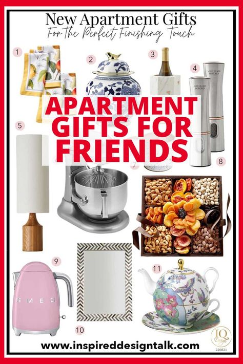 new apartment gifts Gifts For New Apartment, Move In Gifts, New Apartment Gifts, Gift Ideas For New Homeowners, Apartment Gifts, First Apartment Gift, Practical Housewarming Gifts, First Apartment Essentials, New Apartment Gift