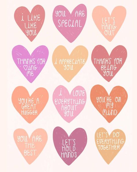 Hey sweeties - I’ve got lots of valentines and pink goodies for you ❤️ . . . #valentinesday #galentinesday #valentine Cute Small Messages For Best Friend, Small Message For Friend, Cute Friend Messages, Friends Valentines Day Cards, Cute Small Notes For Best Friend, Valentines Day Notes For Friends, Valentine Notes For Friends, Friendship Valentines Cards, Small Messages For Best Friend