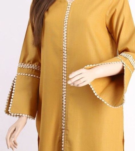 Dresses Stitching Ideas, Pakistani Girls Dresses, Dress Stitching Ideas, Simple Dress Design, Laces Design, Girls Dresses Sewing, Lace Dress Design, Latest Dress Design, Simple Kurta Designs