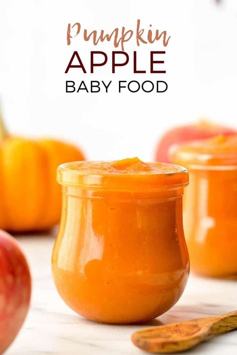 Pumpkin Baby Food, Instant Pot Baby Food, Avocado Baby Food, Baby Food Recipes Stage 1, Apple Baby Food, Easy Homemade Baby Food, Baby Food Puree, Fingerfood Baby, Baby Food Combinations