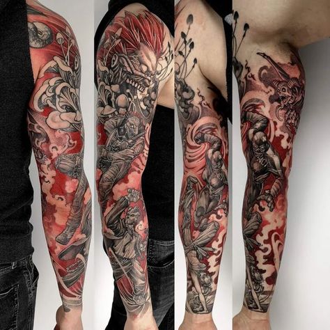 MRC-Tattoo on Instagram: "It's done! The #dorohedoro full sleeve is done! This was so much fun to design and execute!" Dorohedoro Tattoo, En Dorohedoro, Reference Photos, Art Reference Photos, Tattoo Art, Full Sleeve, Art Tattoo, Art Reference, Tattoo Ideas