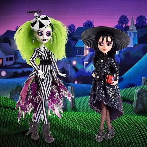 #beetlejuice hashtag on Instagram • Photos and Videos Beetlejuice Monsters, Beetlejuice Lydia Deetz, New Monster High Dolls, Beetlejuice Lydia, Original Monster, Lydia Deetz, Moster High, Custom Monster High Dolls, Monster High Art