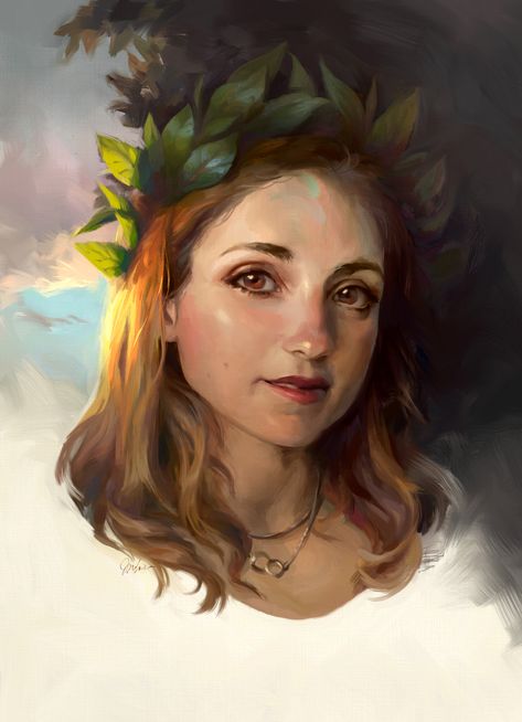 ArtStation - Corel Painter 2020 Demo, Magda Proski Crooked Face, Corel Painter, Aspiring Artist, Types Of Painting, Art Brushes, New Media, Painting Style, Face Drawing, Her Style