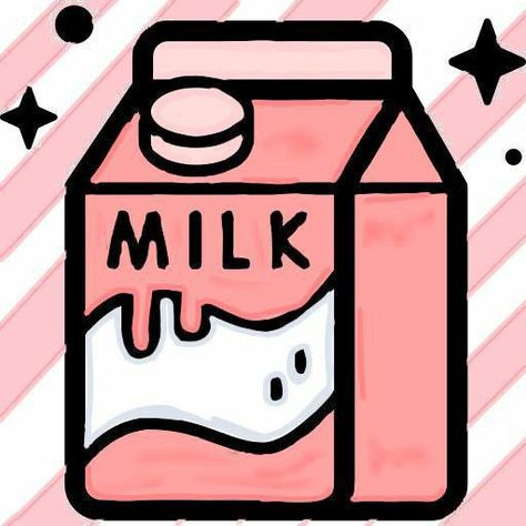 Milk Milk Drawing, Easy Drawings For Kids, Wash And Go, Doodle Lettering, Simple Cartoon, Blind Bags, Food Drawing, Cute Little Drawings, Creative Drawing