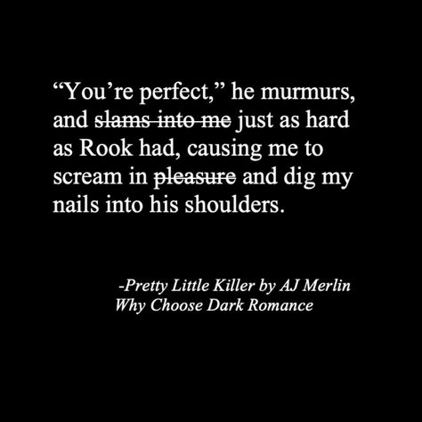 Pretty Little K by AJ Merlin | Spicy Romance Book. Spicy Book. Spicy Why choose Romance Book. Currently reading. My favorite spicy book. Spicy book pages. #spicybookscenes #spicywriting #spicybookpages #spicybooks #scenespages #spicybookstoread #spicybooksaesthetic #darkromance #darkromanceaesthetic #darkromancebookquotes #darkromancebookpages #darkromancebookrecs #romancebooksquotes #romancebooks #romancebooksaesthetic #romancebooksrecommendations #romancebooksquotes #romancebooksquoteslove #lo Why Choose Romance, Love Book Quotes, Funny Flirty Quotes, Bad Quotes, Spicy Romance, Romance Books Worth Reading, Imagination Quotes, Wattpad Quotes, Romantic Book Quotes