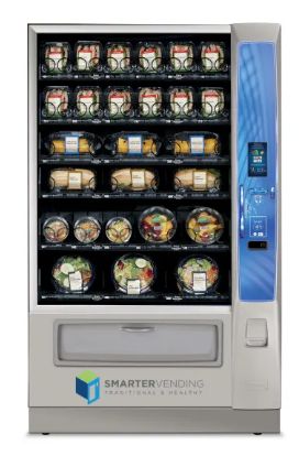 Smarter Vending Inc. provides fresh food vending machines that are modern. Our vending machines offer everything from hot, ready-to-eat sandwiches to fresh fruit. Get in touch with us. Healthy Vending Machines, Food Vending Machines, Vending Machine Design, Vending Machines For Sale, Vending Machine Snacks, Ice Cream Snacks, Vending Machine Business, Coffee Vending Machines, Organic Snacks