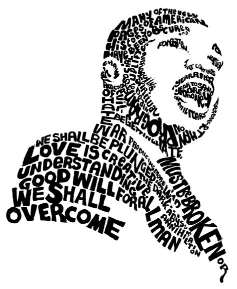 On the Creative Market Blog - More than Just a Day Off: Remembering Martin Luther King Jr. Quotes Courage, Typography Portrait, Louis Farrakhan, Martin Luther King Quotes, Martin Luther King Jr Quotes, Mlk Quotes, Dr Martin Luther King Jr, King Quotes, Dr Martin Luther King