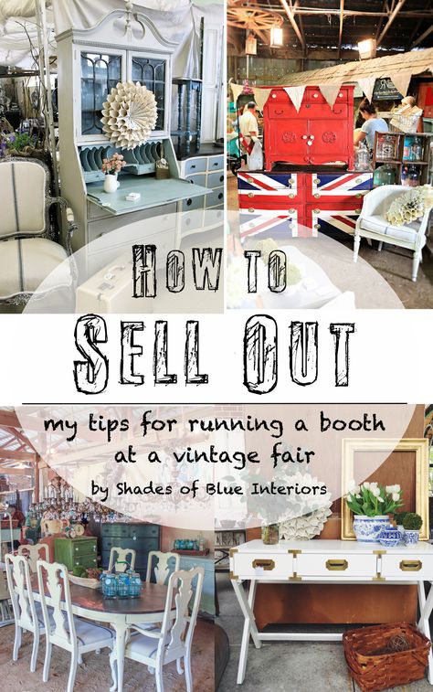 13 Tips I have learned for running a successful booth in a vintage fair with pictorial examples and anecdotes to illustrate points. Farmhouse Display Ideas, Home Decor Vendor Booth Ideas, Vintage Market Display Booth Ideas, Vintage Trends 2023, Vintage Market Booth Display, Antique Booth Set Up, Vintage Pop Up Shop Display, Craft Show Set Up Ideas Booth Displays, Flea Market Displays Booth Ideas