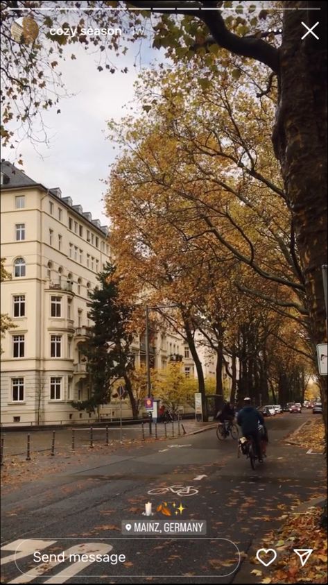 Germany Autumn Aesthetic, Germany University, College Vibes, Houses In Germany, Fall Aesthetics, Rainy City, Fall Mood Board, Fall Mood, Cozy Season