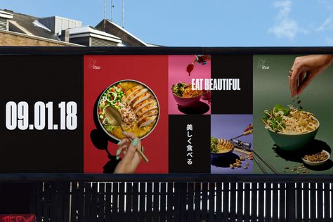 Food Hoarding Design, Food Billboard, Billboard Design Inspiration, Food Billboard Design, Graphic Design Billboard, Cool Billboard Design, Billboard Branding Design, Hoarding Design, Banner Design Layout