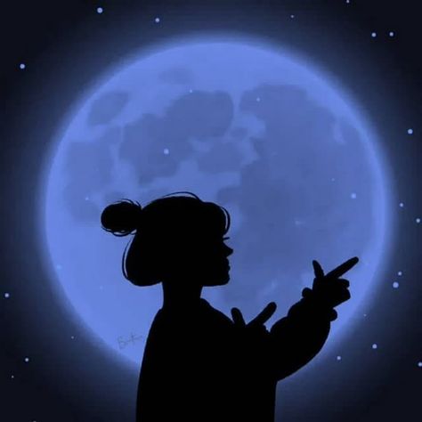 Dp Insta, Moon Things, Anime Moon, Iphone Wallpaper Cat, Beautiful Profile Pictures, Dream Fantasy, Live Screen Wallpaper, Shadow Pictures, Disney Princess Pictures