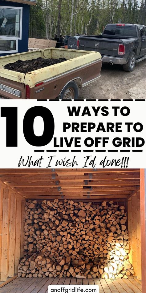 10 Ways to Prepare to Live Off Grid Off Grid Gardening, Yurt Living Off Grid, Off Grid Fireplace, Off Grid Necessities, Of Grid Living, Self Sufficient Living Apartment, Off Grid Homestead Houses, Off Grid Prepping, Off Grid Homestead Sustainable Living