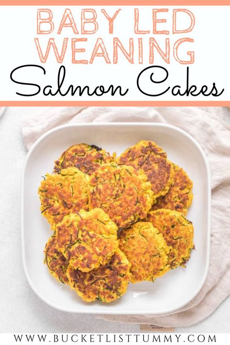 Salmon Fritters, Turmeric Salmon, Salmon Zucchini, Canned Salmon Patties, Zucchini Patties, Canned Salmon Recipes, Healthy Pantry, Salmon Patties Recipe, Baby Led Weaning Recipes