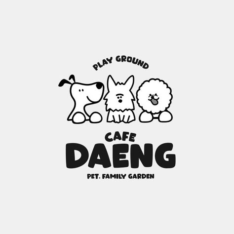 Pet Graphic Design, Dog Illustration Design, Pet Branding, Dog Logo Design, Pet Logo, Desain Buklet, Create Logo, 강아지 그림, Dog Branding