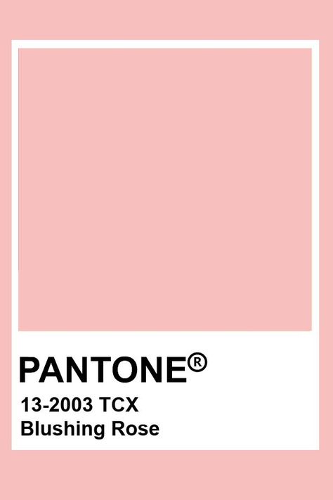 Pantone Blushing Rose (old name: First Blush) Old Rose Color, Pantone Tcx, Paint My Room, Pantone Color Chart, Pantone Swatches, Pantone Palette, Pantone Colour Palettes, Pink Room Decor, Color Palette Pink