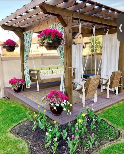 Cheap Backyard Makeover Ideas, Outdoor Hangout, Design Per Patio, Cheap Backyard, Easy Backyard, Budget Patio, Space Storage, Patio Makeover, Diy Yard