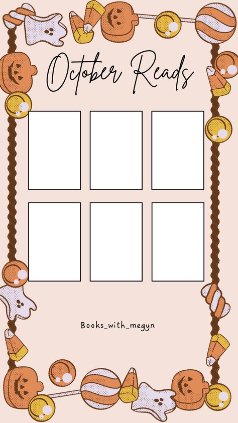 October Availability Template, October Reading Tracker, Book Logs, Read Template, Books Template, Book Rating, October Reading, Reading Template, October Books