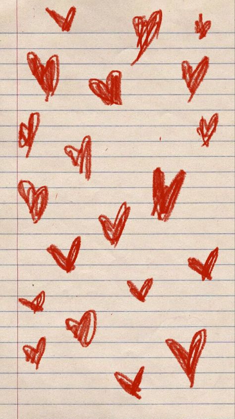 Hearts On Paper Aesthetic, Heart Edits Aesthetic, Red Heart Aesthetic Vintage, Y2k Lock Screen Wallpaper, Y2k Wallpaper Lock Screen, Lock Screen Wallpaper Heart, Red Lock Screen Wallpaper, Lock Screen Y2k, Heart Y2k Wallpaper