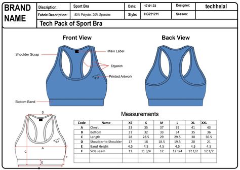 tech pack of sport bra, sport bra tech pack, flat sketch, technical sketch, fashion tech pack, clothing tech pack, tech pack, fashion design, clothing design, clothing, clothing garment, garments clothing, clothing technical, apparel, fashion style, fashion styles, fashion, sport tank top tech pack, activewear tech pack Active Wear Tech Pack, Active Wear Fashion Illustration, Sports Wear Fashion Illustration, Peach Sweatshirt, Activewear Design, Fashion Tech Pack, Sports Fashion Design, Sports Wear Fashion